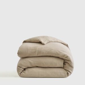 Quince Airy Gauze Duvet Cover